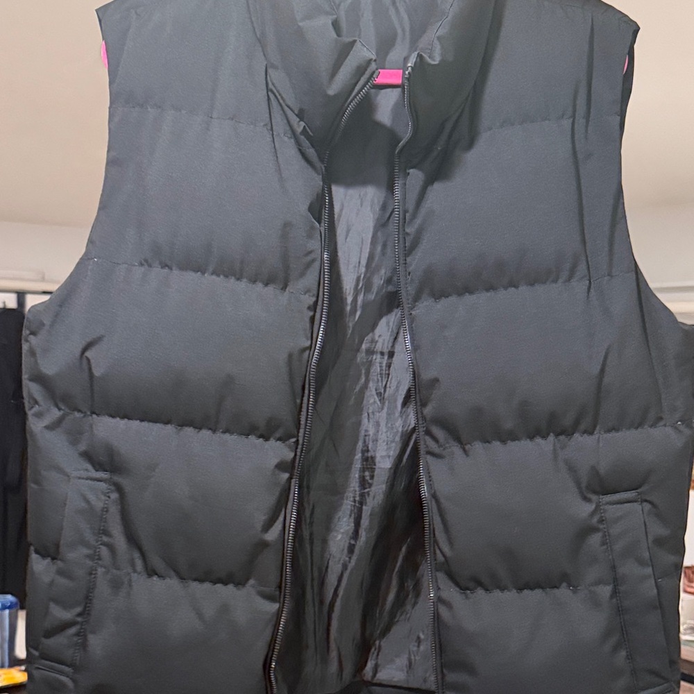 Black Puffer Vest